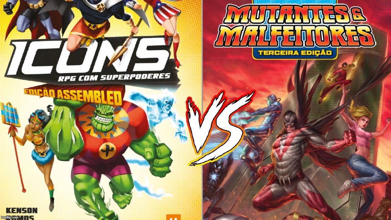 Melhor rpg de super heróis - Mutantes e Malfeitores vs Icons | Gaigaia