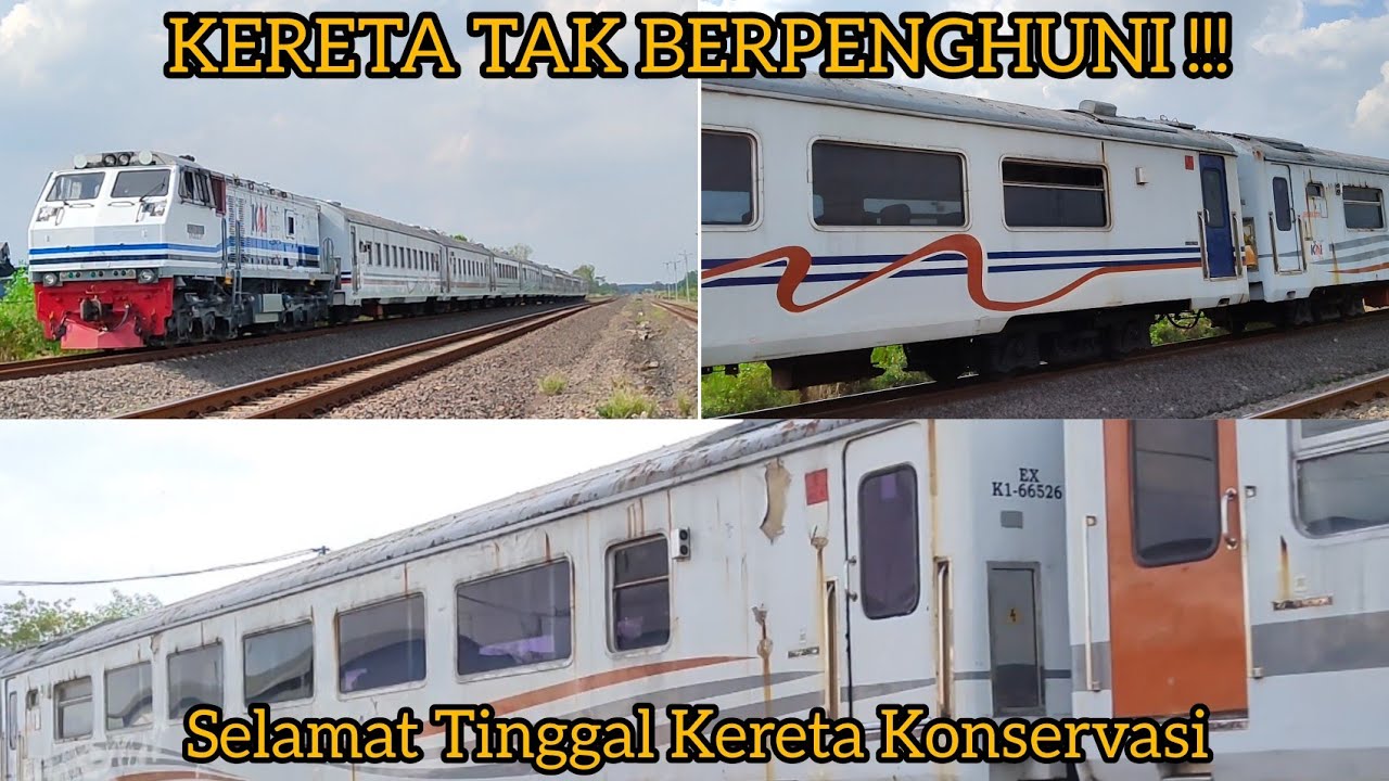 KERETA API KONSERVASI | Pengiriman RANGKAIAN Kereta Api Sindang Marga Konservasi Ke lahat !!!