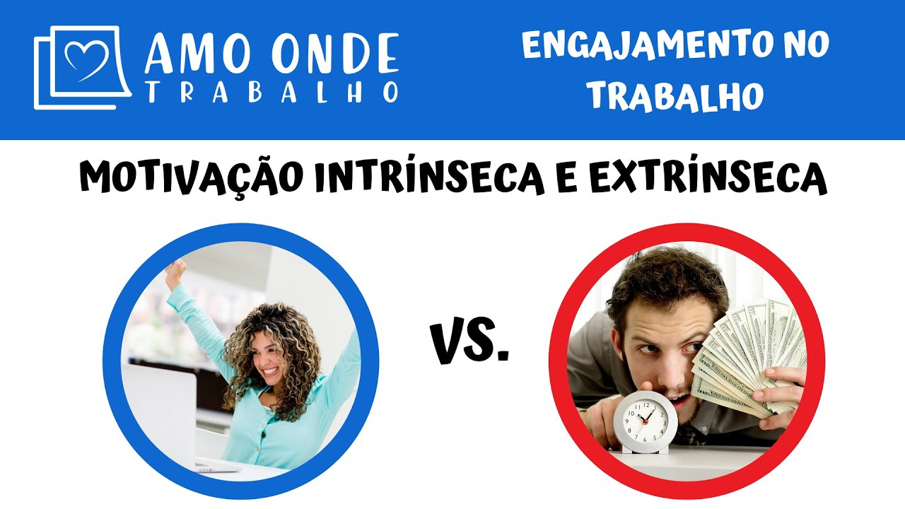 Motiva&ccedil;&atilde;o Intr&iacute;nseca Vs  Extr&iacute;nseca no Trabalho