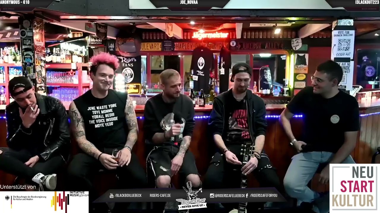 Drunken Swallows Interview im SOUNDCHECK | Riders Café