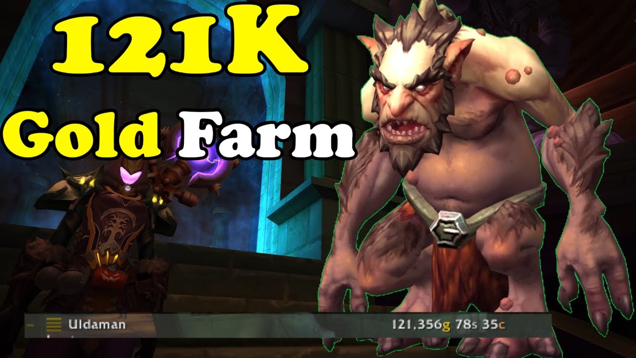 121K Gold Farm In WoW - Gold Making