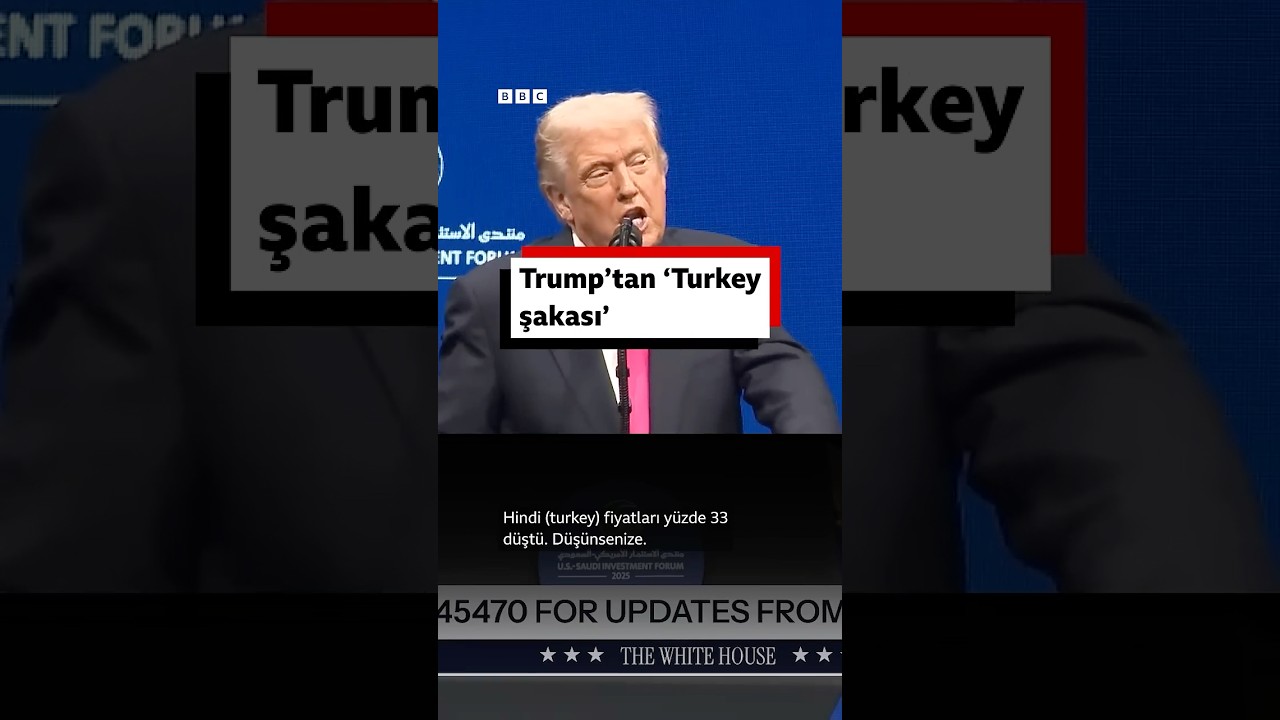 Trump'tan 'Turkey şakası'