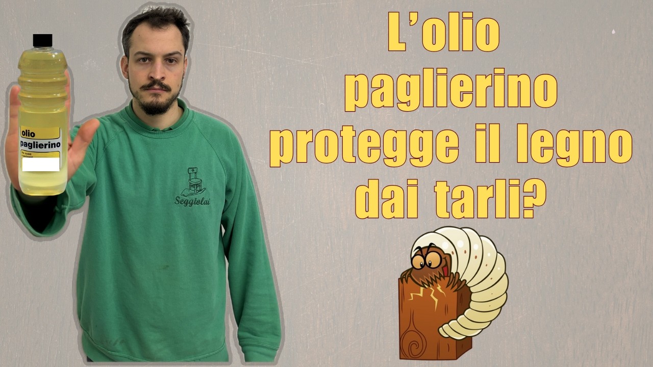 Olio Paglierino NON è un Antitarlo: Ecco Perché