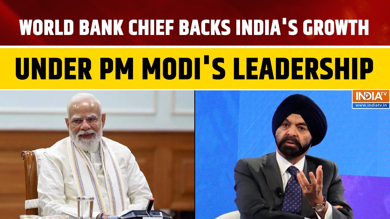 World Bank President Ajay Banga Hails PM Modi's 12 Years In Office & India's Global Economic Reforms