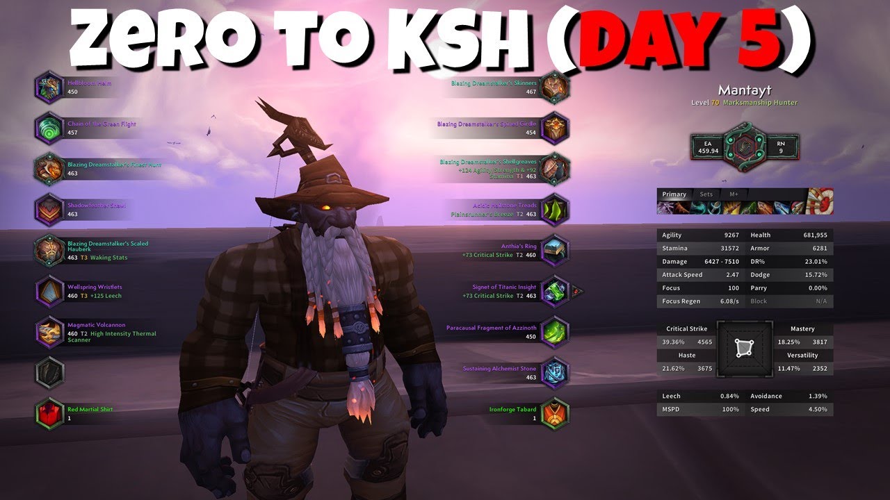 MM Hunter 0 to KSH (Day 5) l 10.2.5 Dragonflight