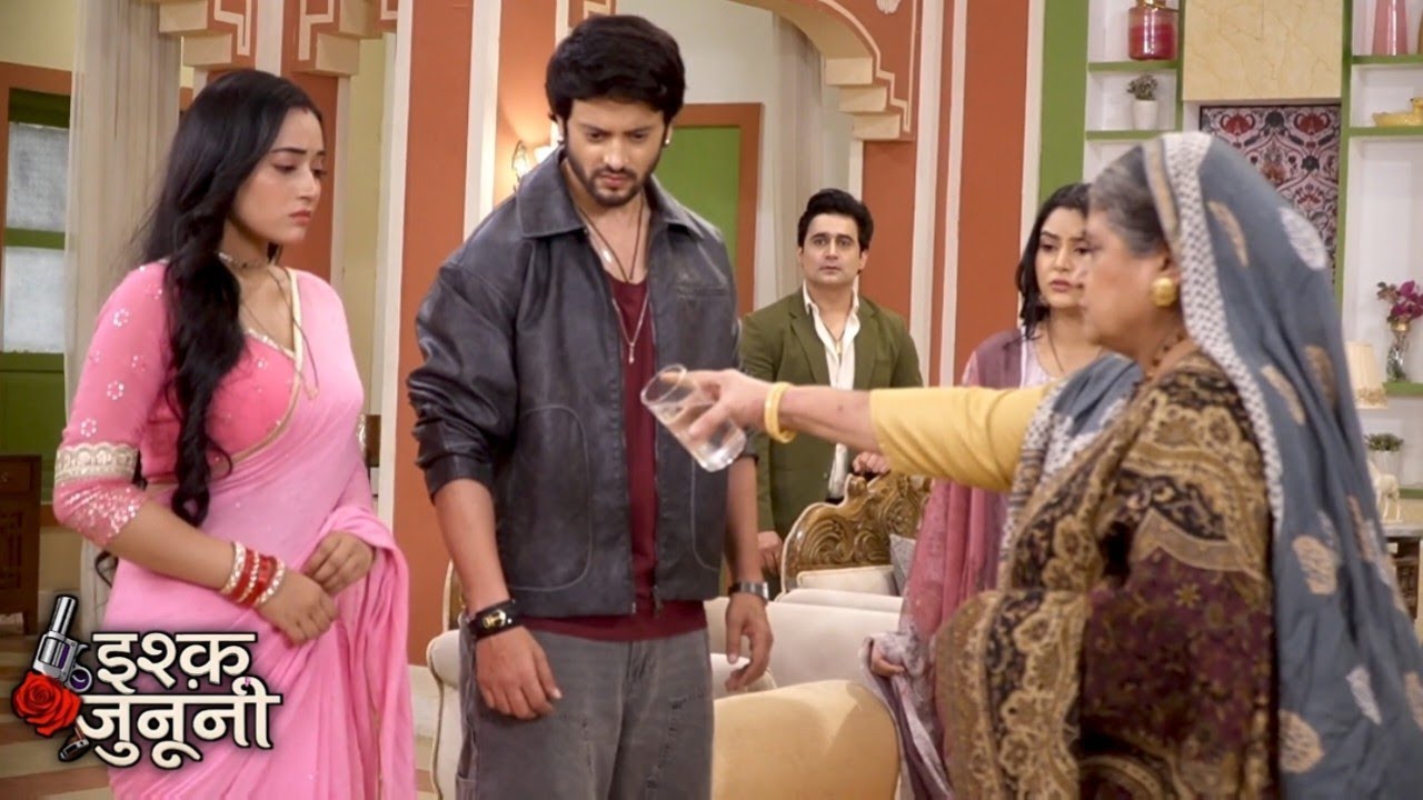 ishq junooni :- Guru ko kya keh kr roka dadi ne ruhani ko bachane pr #todaysepisode 