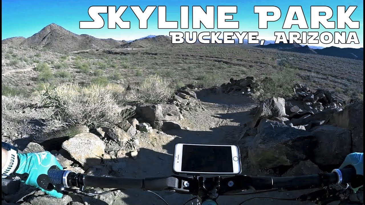SKYLINE PARK - BUCKEYE ARIZONA - MOUNTAIN BIKE TRAIL