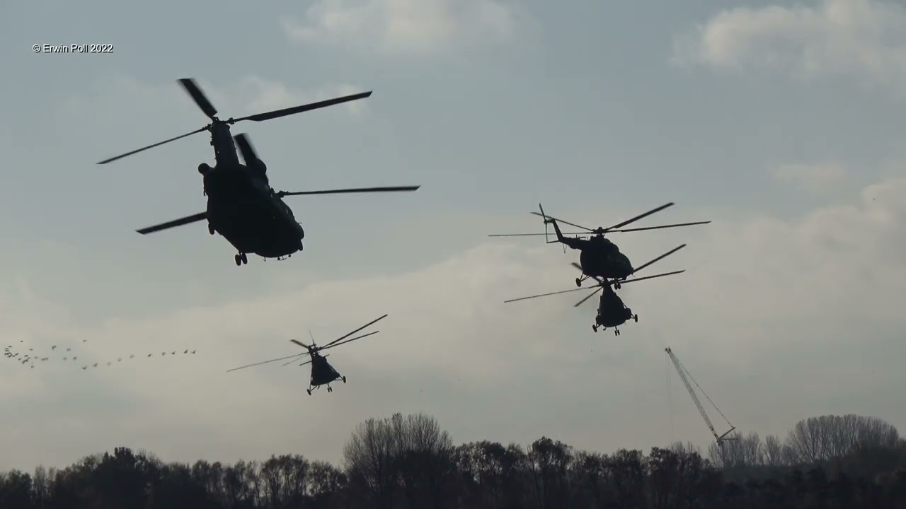 Falcon Autumn Air Assault Final Exercise At Former Naval Air Base Valkenburg 16 Nov 2022