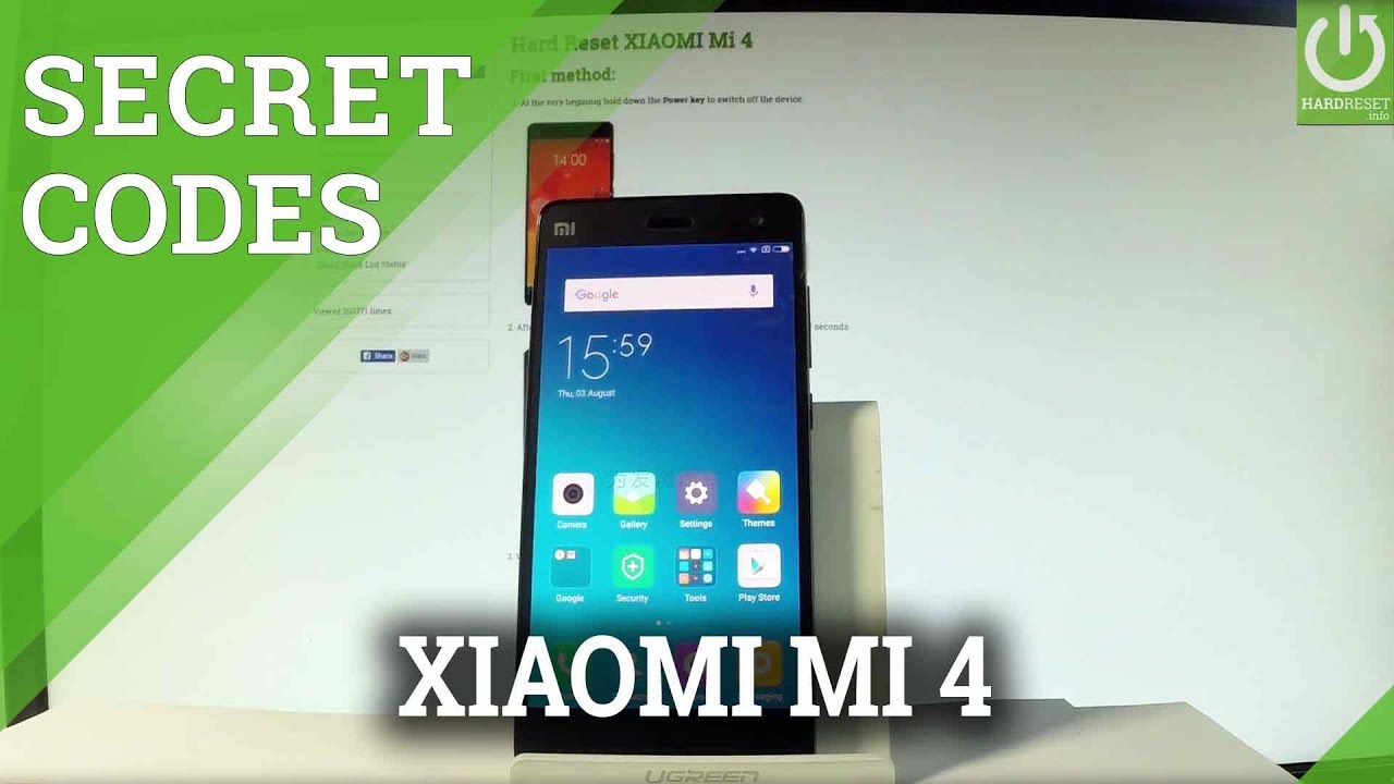 XIAOMI Mi 4 КОДЫ / Хитрости / Расширенные настройки / Скрытое меню