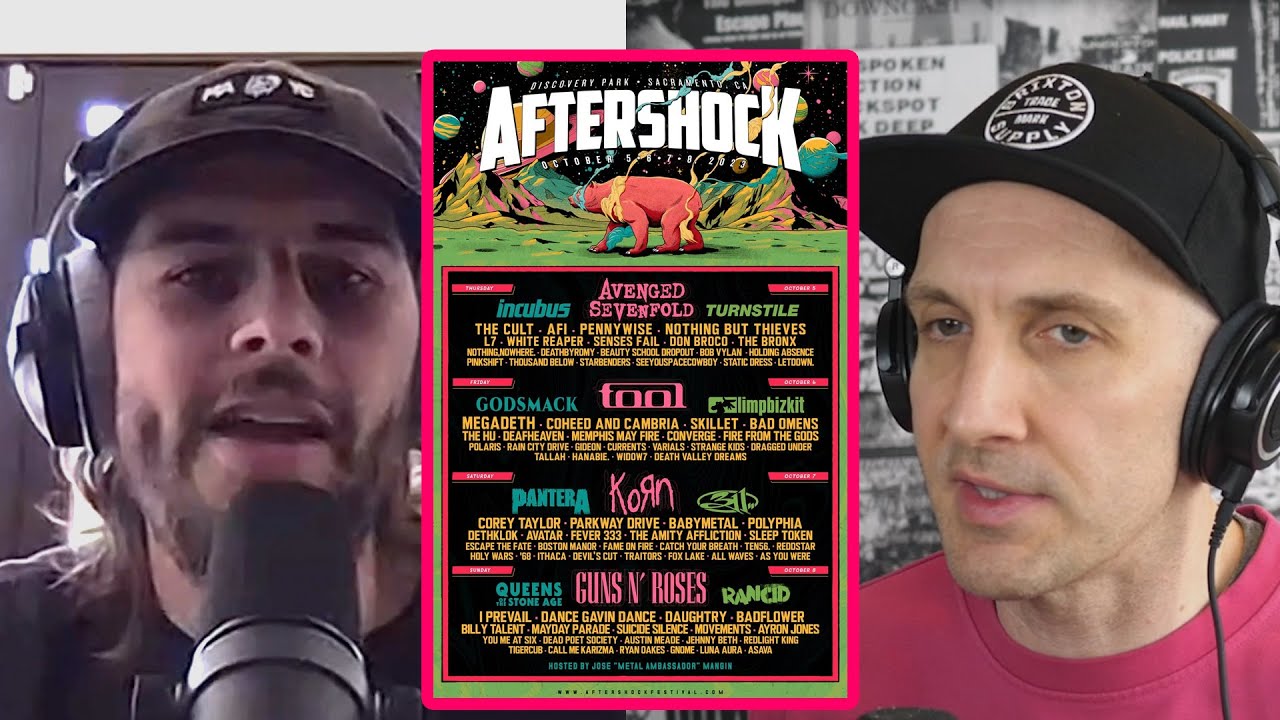 M Shadows on why rock needs younger bands on festivals