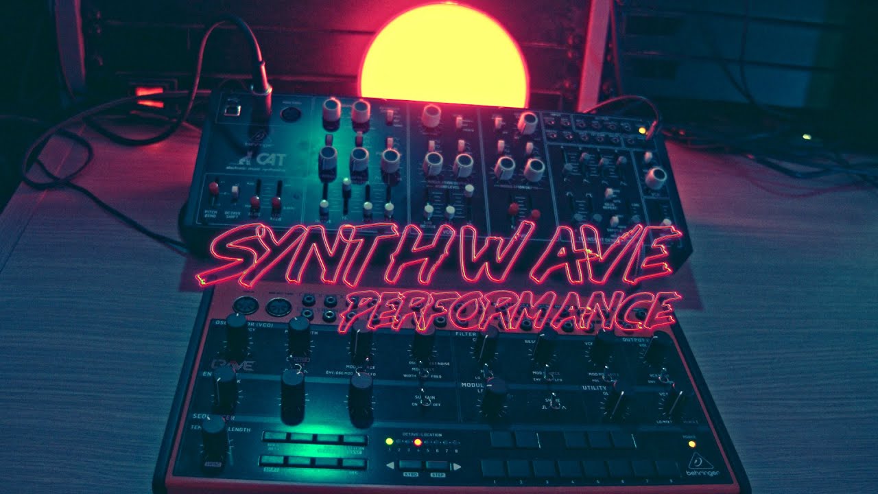 Behringer Cat & Crave - Synthwave Performance