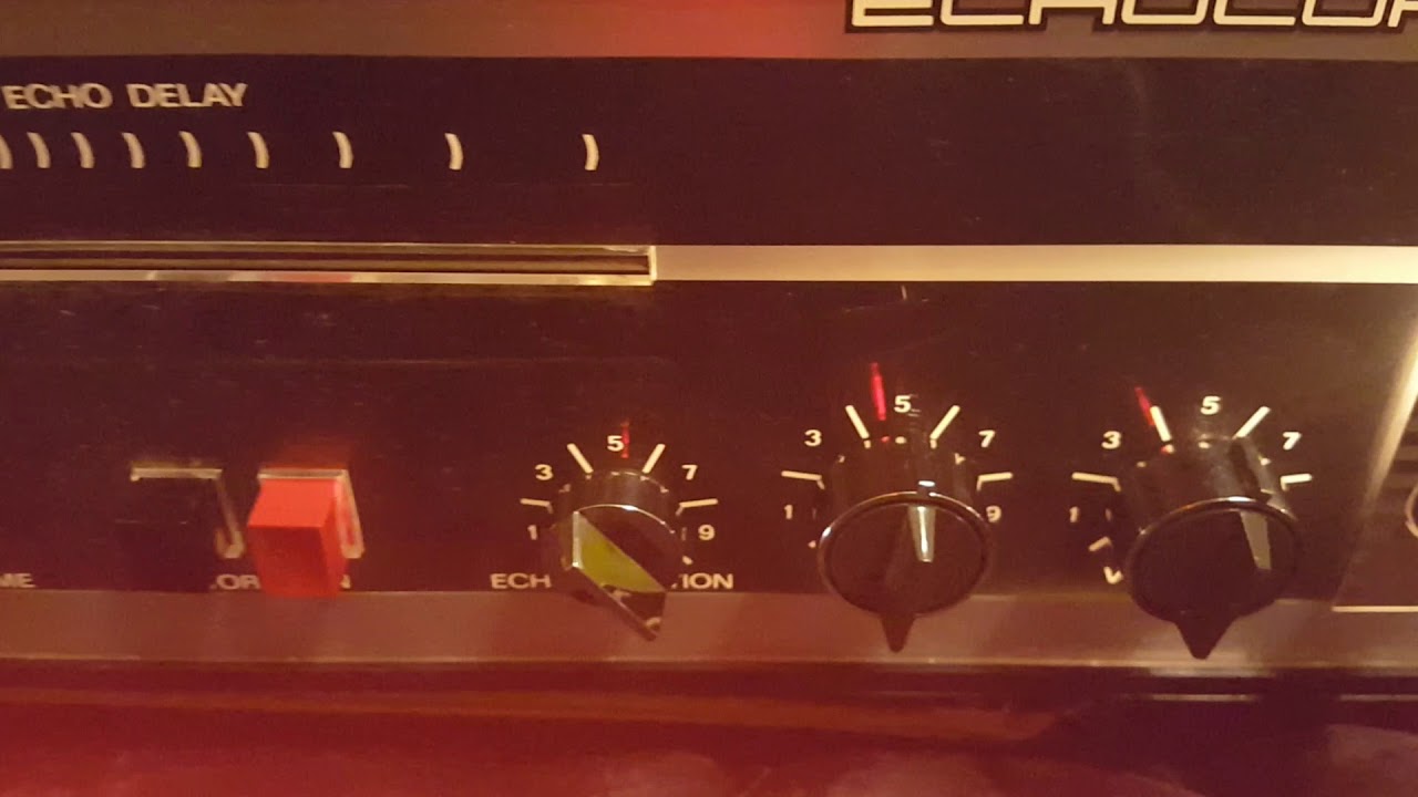 Dynacord Echocord Mini No.4 presentation and test