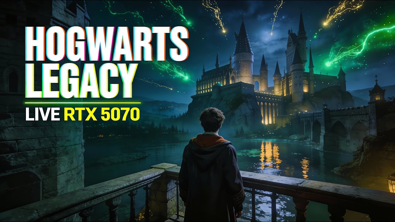 Hogwarts Legacy EP-12 Live | Max Graphics | RTX 5070 🔥@DeveloperLike