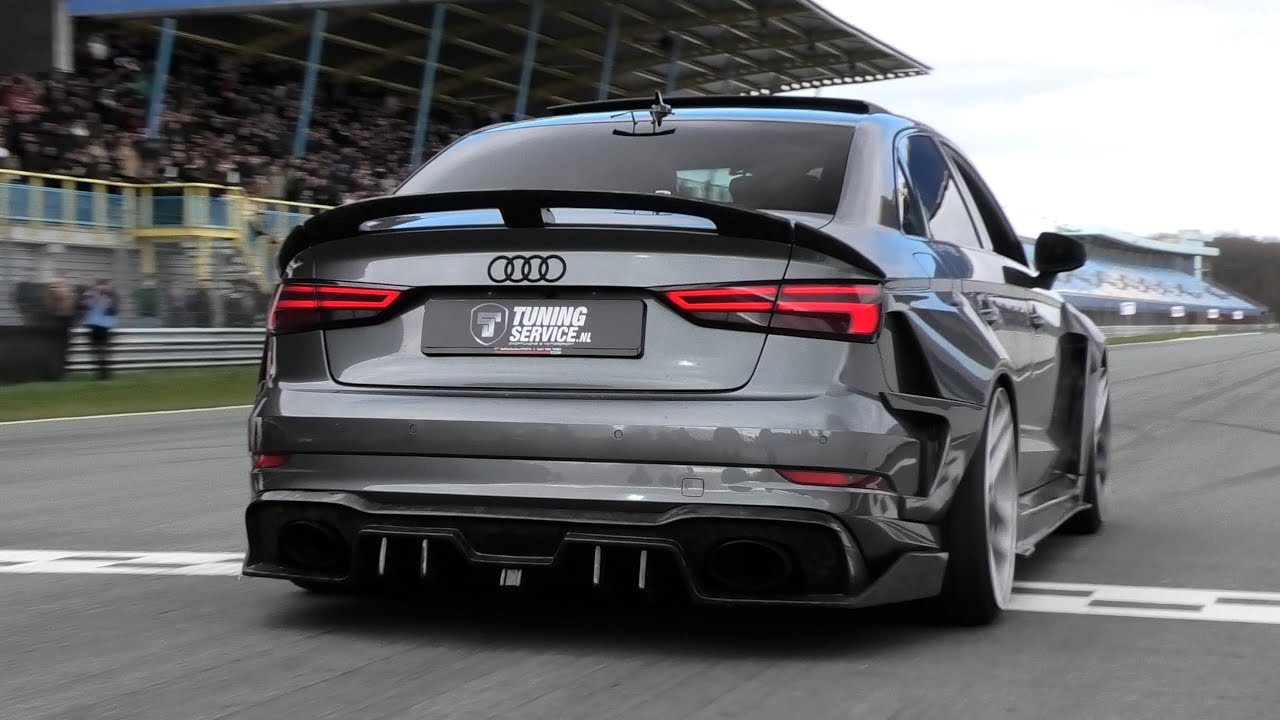 640 HP Widebody Audi RS3 DRAGRACE!