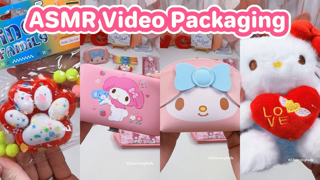 ASMR packaging Holly P’s first order 