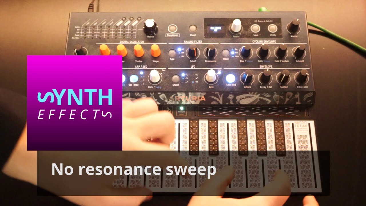 Moog Ladder vs MS-20 vs Elektron Analog Heat vs SEM vs Steiner-Parker -  Filter shootout