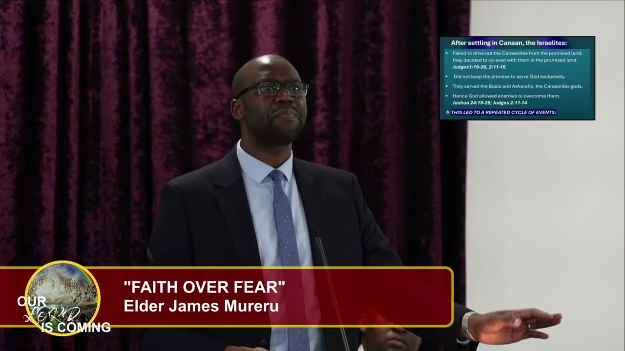 FAITH OVER FEAR by Brother James Mureru  l Jan  24, 2026