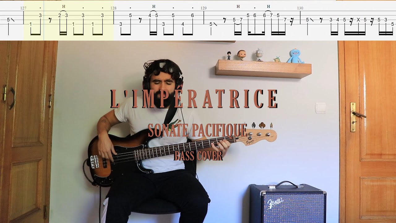 L'Impératrice // Sonate Pacifique [Bass Cover + Tabs]