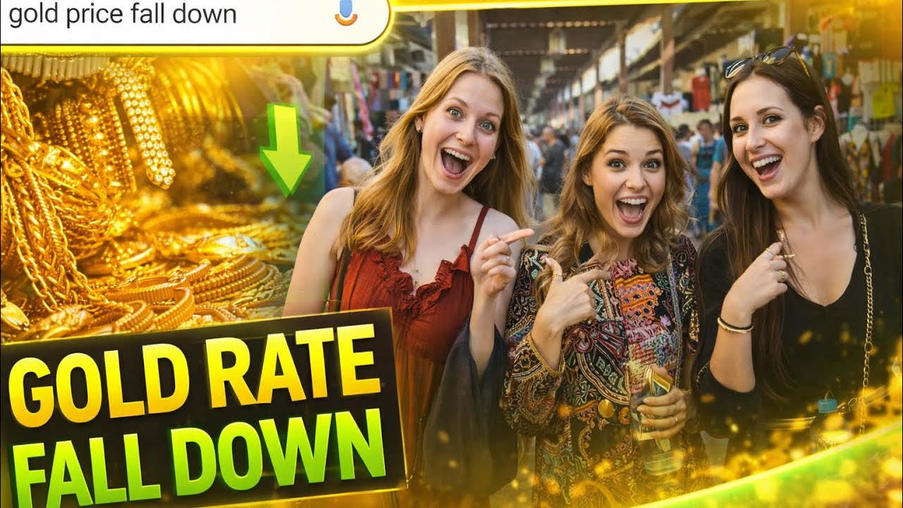 Gold price fall down 89 AED | #gold rate #dubai | #GoldSouq Deira location. 