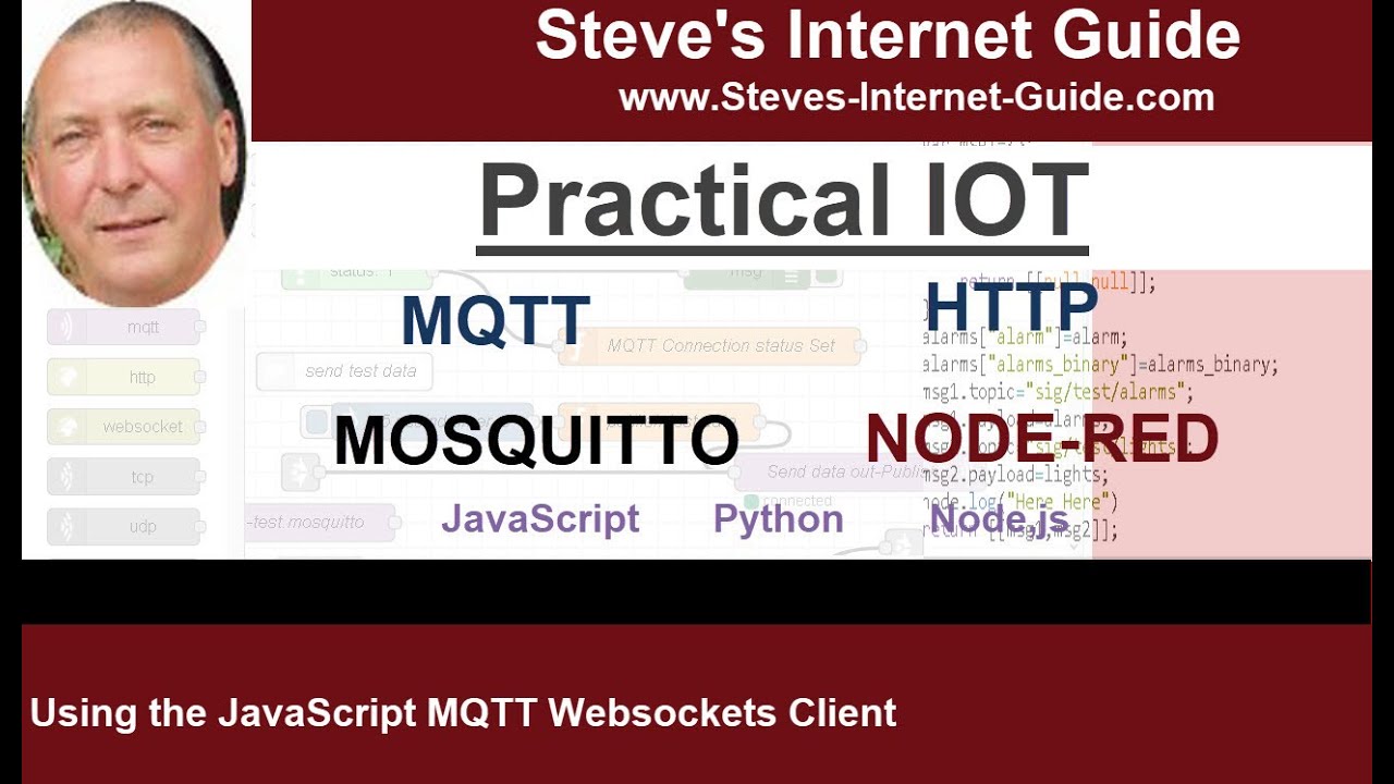 Using the JavaScript MQTT Websockets Client - (Step by Step Example)