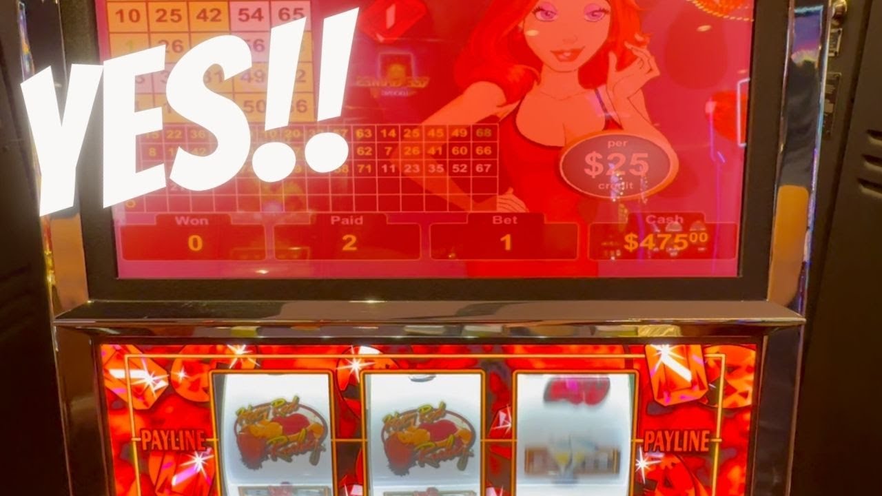 HOT RED RUBY WITH THE SWEET #JACKPOT! ❤️ #vgt #redscreen #casino