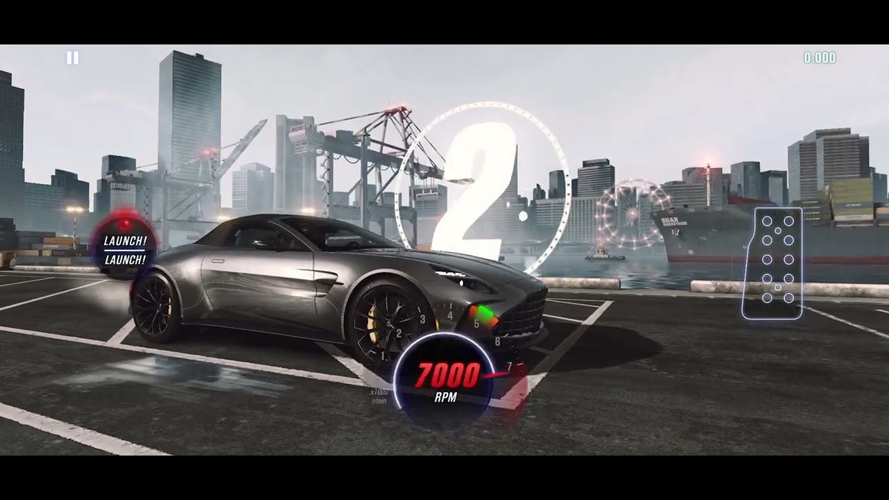 How to shift the 2025 Vantage Roadster in Csr2