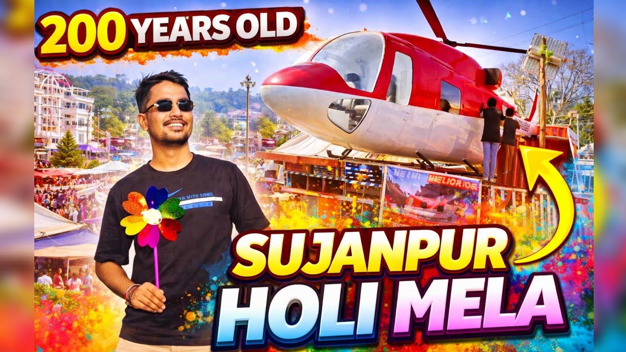 200 Saal Purana Sujanpur Holi Mela Hamirpur Himachal  | Full Experience and History | Himachal Vlog