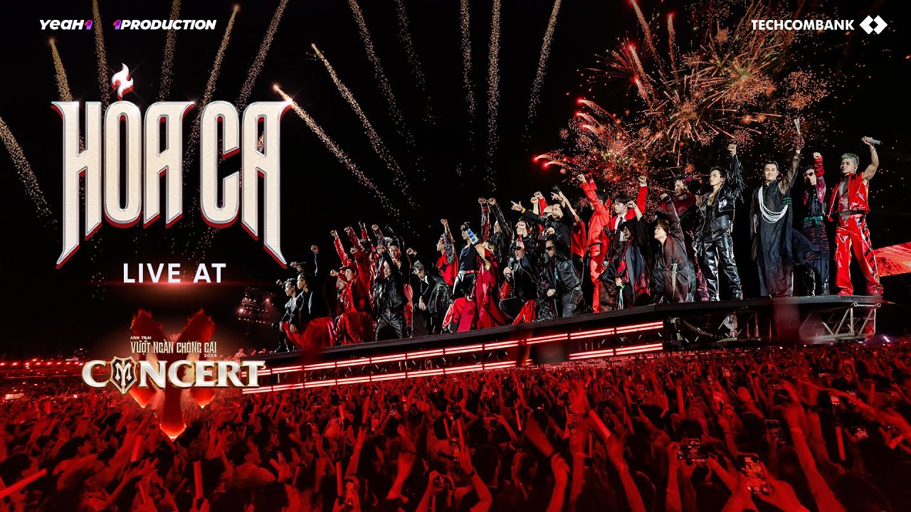 Hỏa Ca - Gia tộc 33 Anh Tài | LIVE AT CONCERT ANH TRAI VƯỢT NGÀN CHÔNG GAI