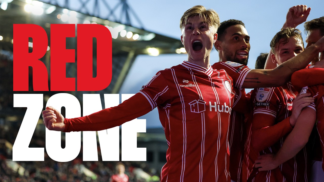 Behind-the-scenes at Liam Manning's first win at Bristol City! | Red Zone