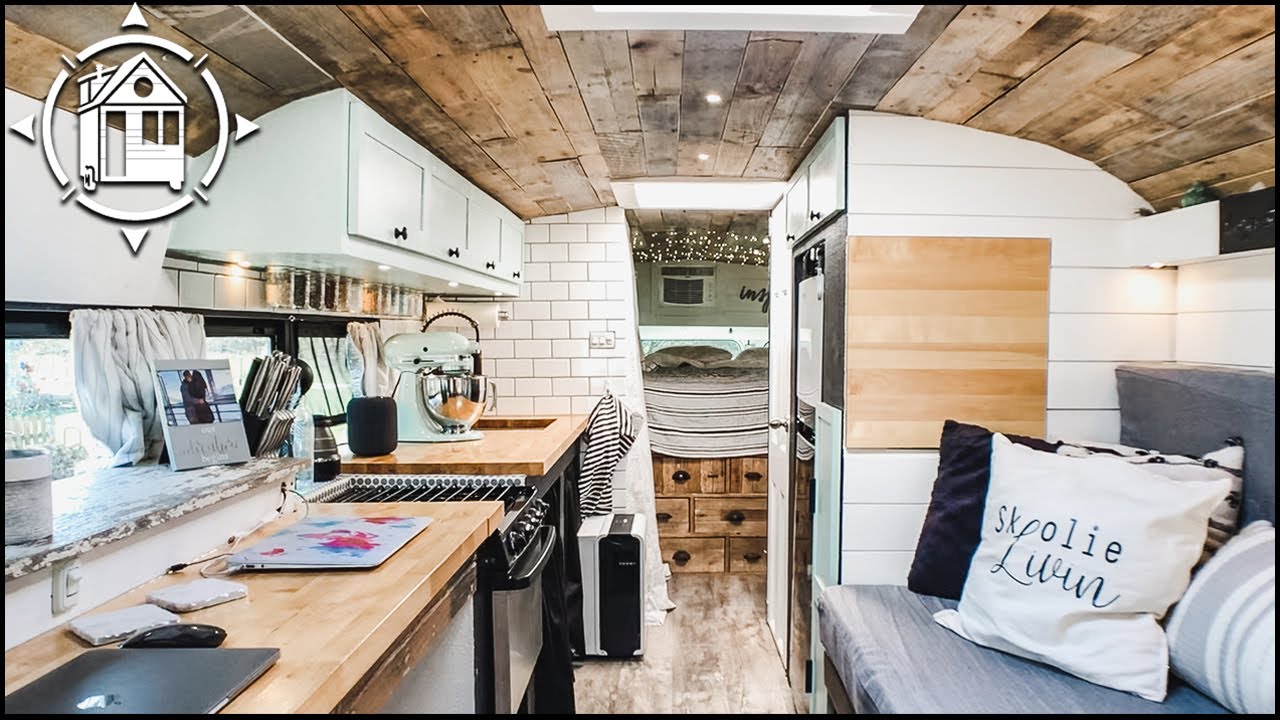Skoolie Home Conversion & Bus Life Tour During Lockdown 🔒