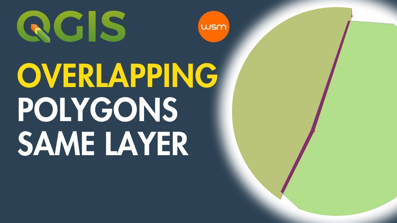 QGIS - How to correct the geometry of overlapping polygons in the same layer
