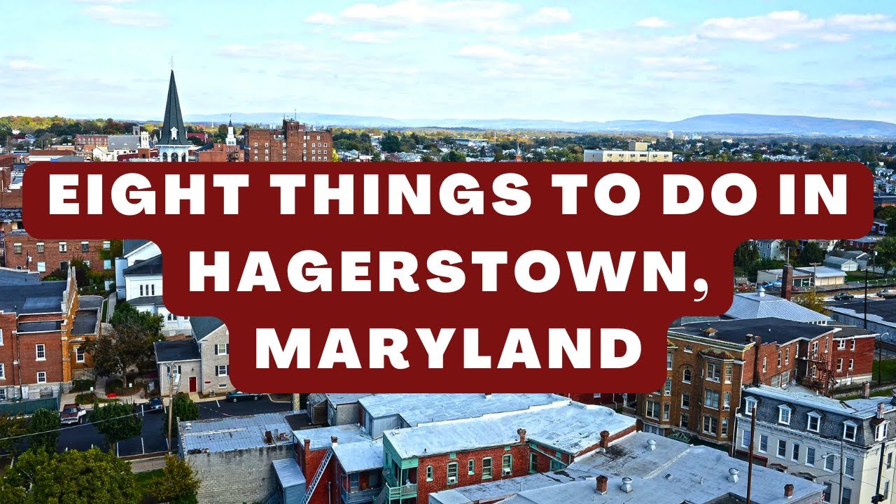4K 🇺🇸| Eight Things to do in Hagerstown, Maryland | Drive with Us