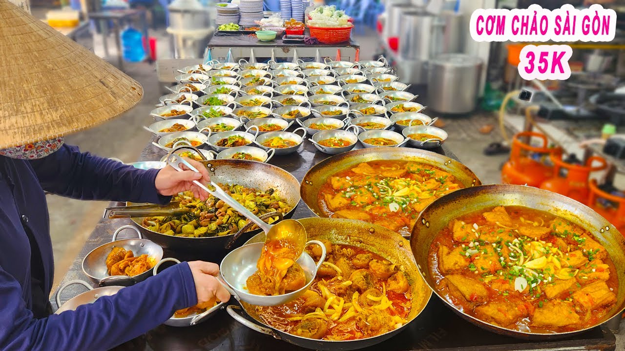 Cơm Trưa Sài Gòn 35K | Độc lạ quán Cơm Chảo hiếm thấy ở Sài Gòn
