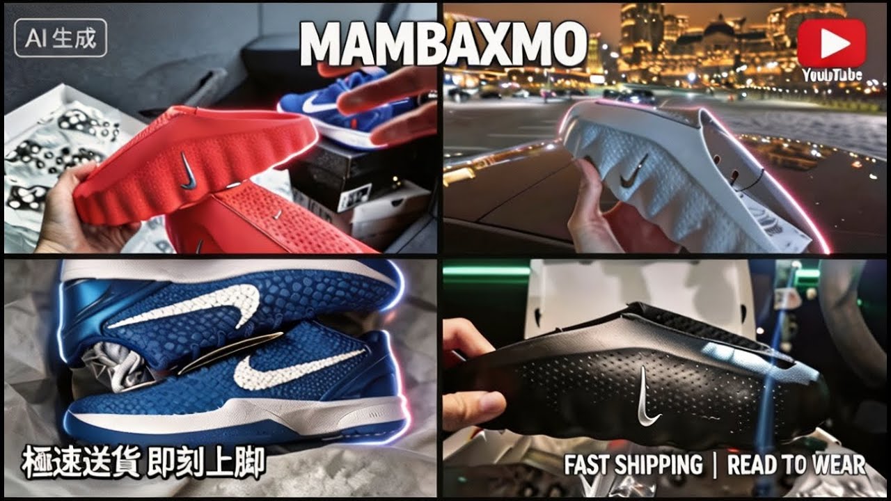 今日送貨+開箱！Kobe 6 道奇藍 / Mind 001 / What The Kobe 8 靚到震！