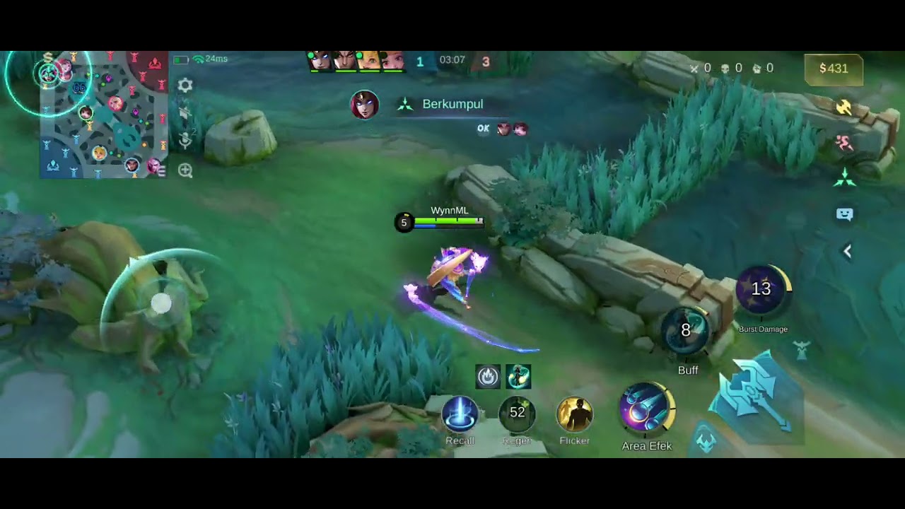 Cange enak untuk fast clear mid