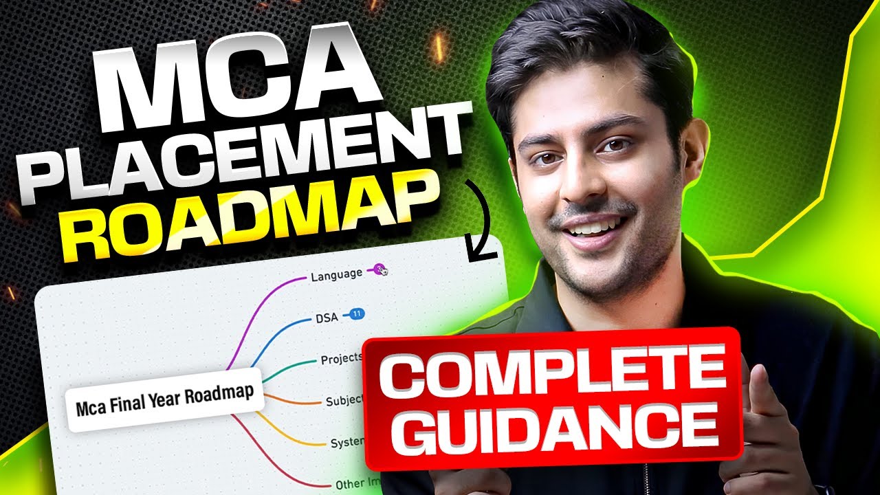 MCA placement roadmap for final year students🔥