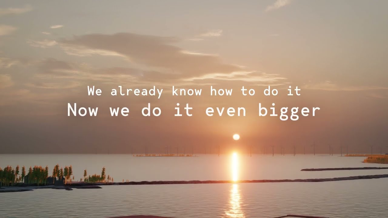 Pori Offshore Wind Hub and Port of Pori animation