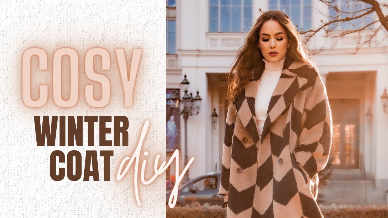 Making an OVERSIZED COAT in this AWESOME FABRIC (+ pattern!) PART 1 - THISISKACHI DIY
