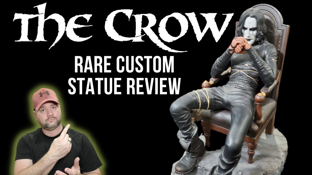 The CROW- Rare Custom statue review- Brandon Lee