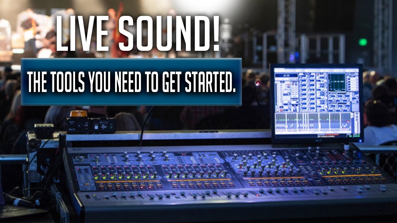 SO YOU WANNA MIX CONCERTS? | THE ESSENTIALS THAT YOU NEED | MAKE MONEY AS A SOUND ENGINEER