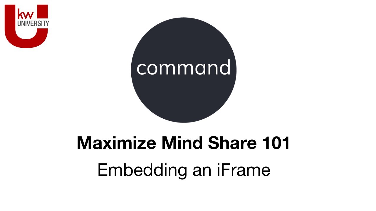 Agent Sites Custom Pages - Embedding an iFrame | Maximize Mind Share 101