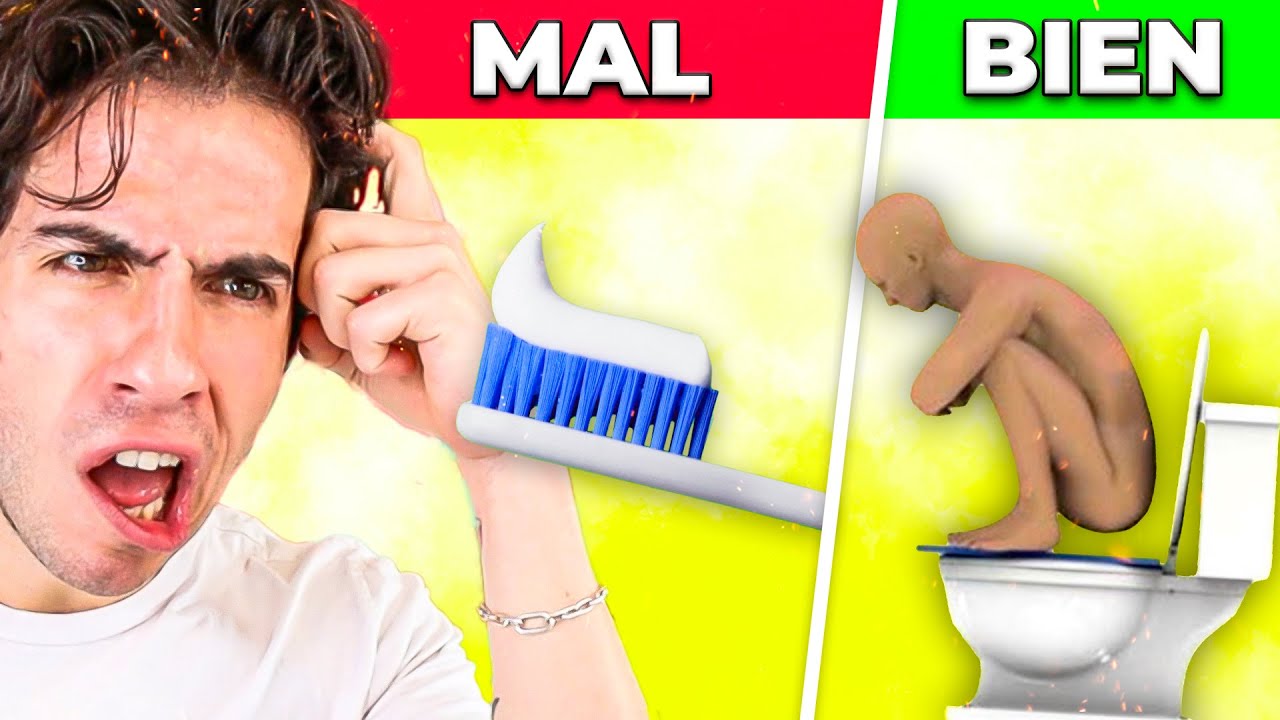 20 COSAS QUE HACES MAL TODOS LOS DÍAS