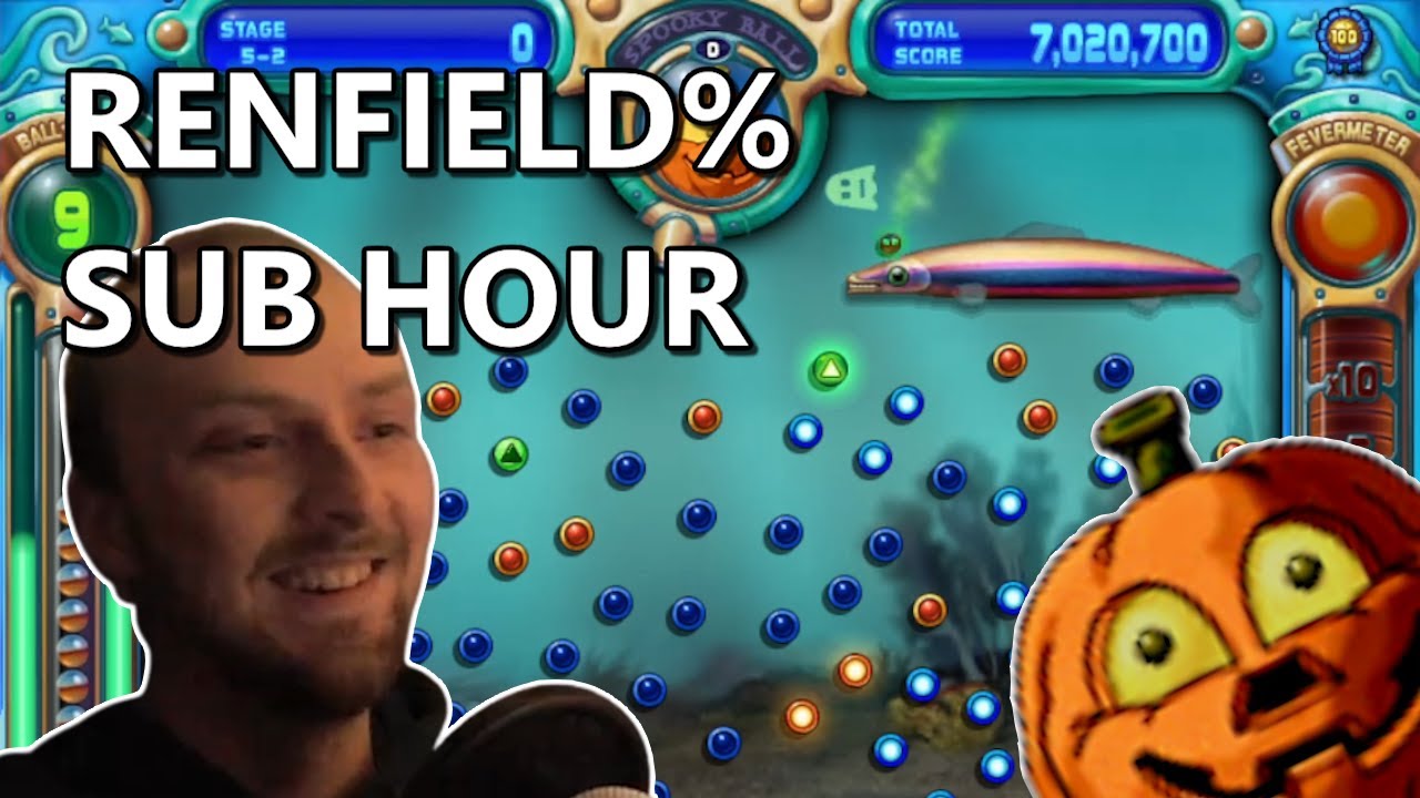 Peggle Deluxe Renfield% in 57:57