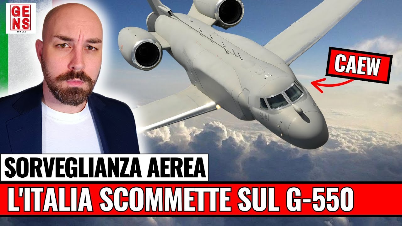 L'aeronautica militare VUOLE un G550 COMPLETAMENTE ITALIANO