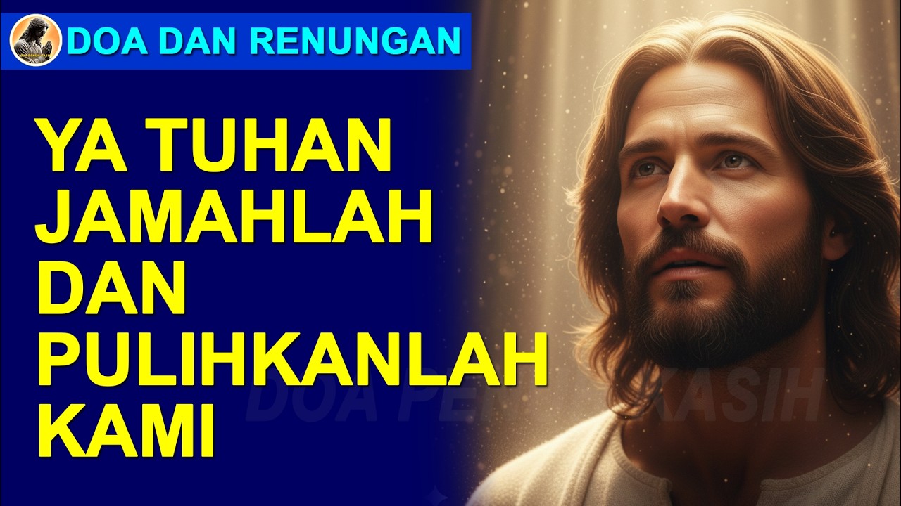 Ya Tuhan Jamah Dan Pulihkanlah Kami. Doa Dan Renungan Kali Ini.