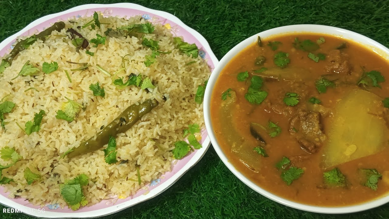 Hyderabadi Bagara khana, Kaddu Ka Dalcha - Ramzan Sehri Special Recipe/Bagara khana/Kaddu Ka Dalcha