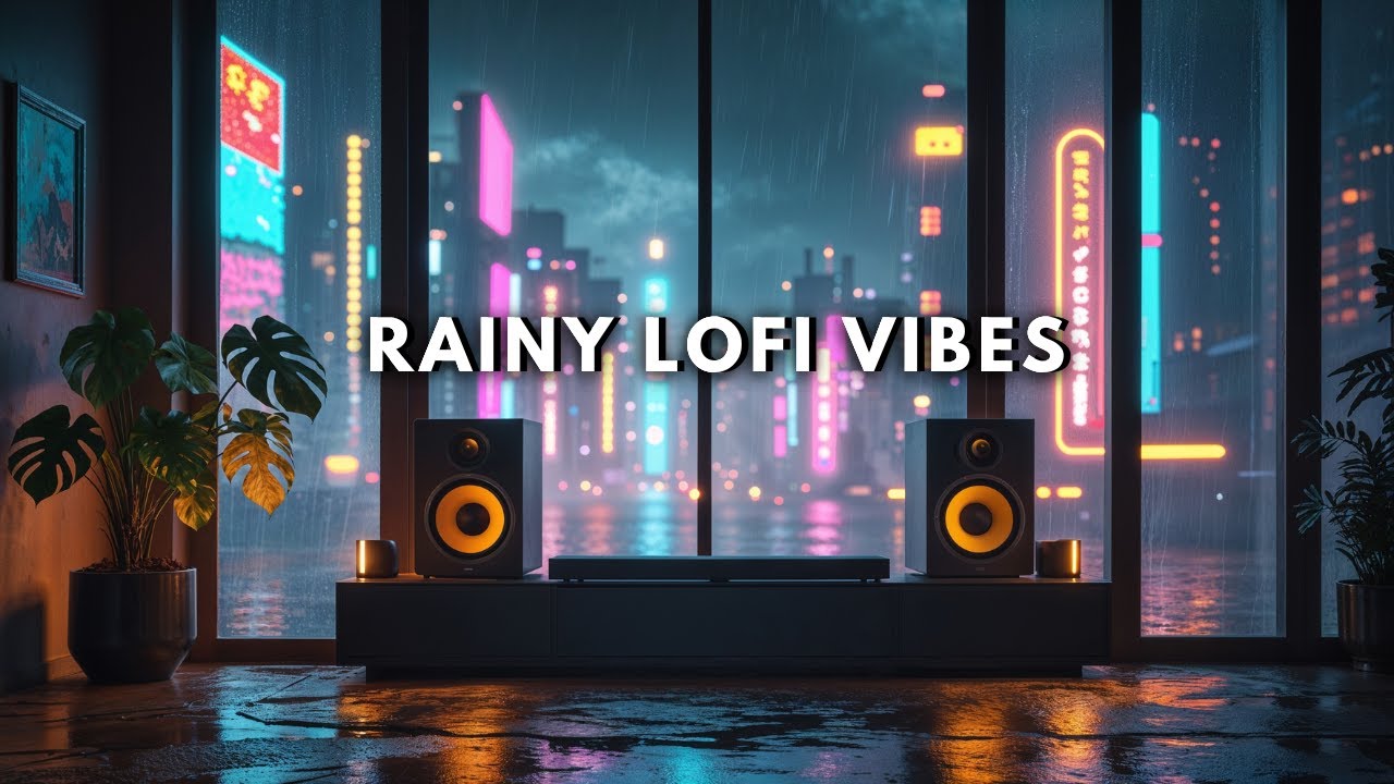 Rainy Day Vibes 🌧 Chill Lofi Beats Perfect for Study & Focus | Cozy Lofi Room Vol.54