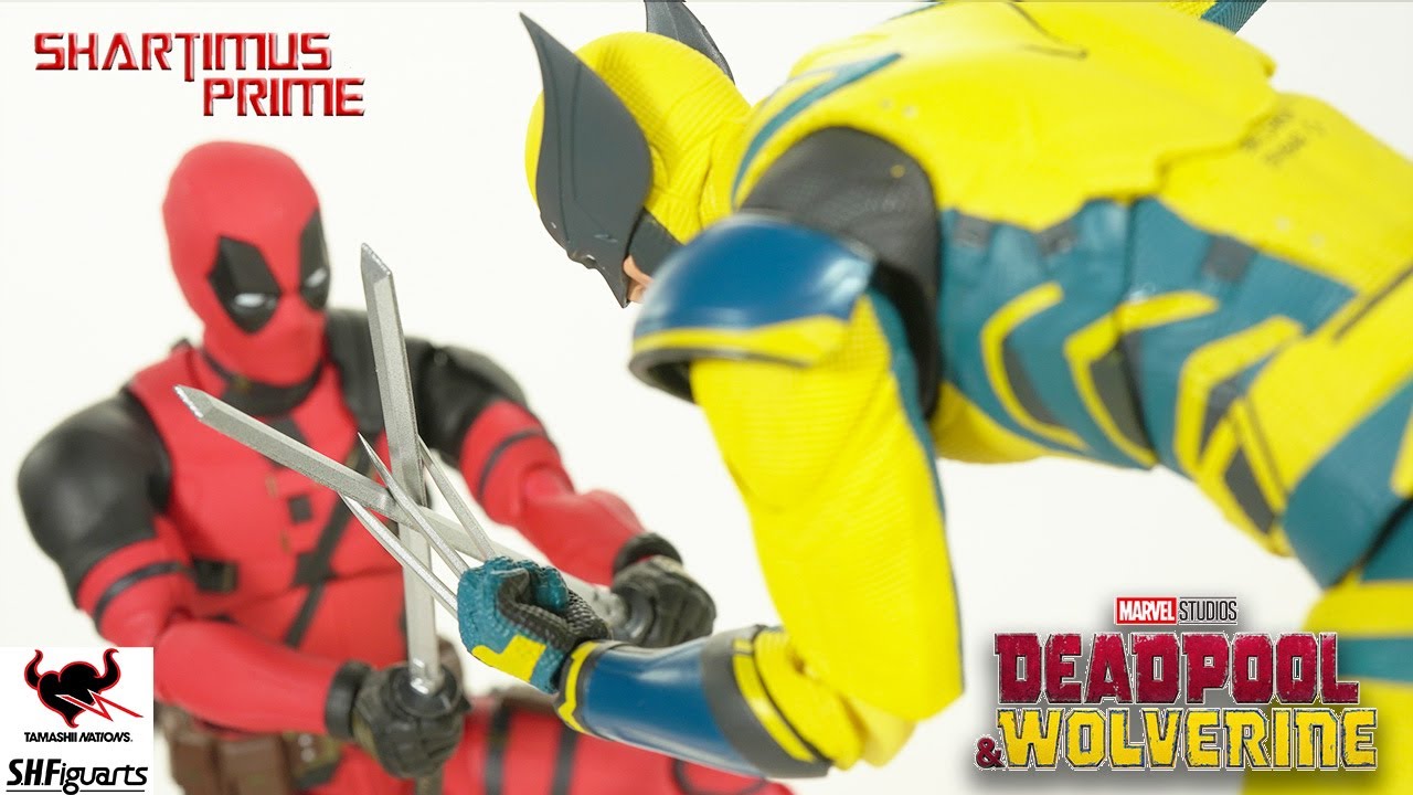SH Figuarts DEADPOOL Deadpool & Wolverine Marvel Studios Bandai Namco Tamashii Nations Figure Review