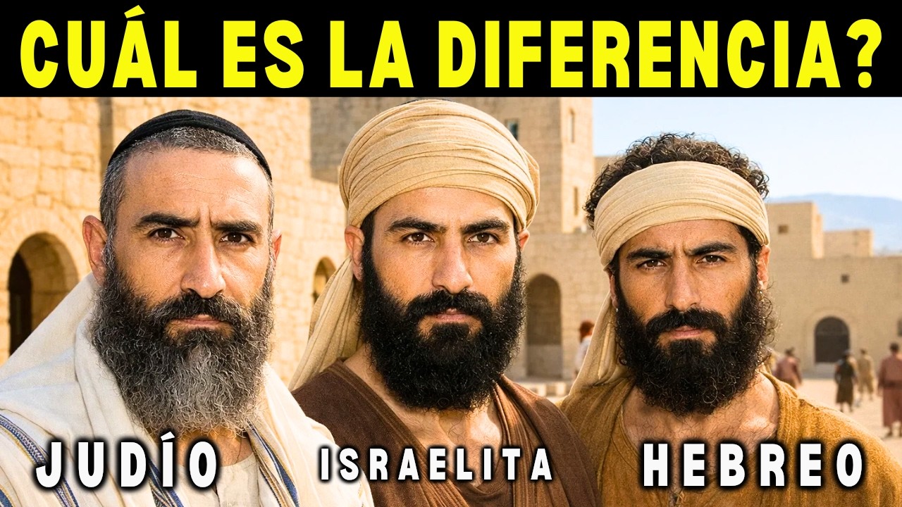 ¿Cuál es la Diferencia Entre HEBREUS, ISRAELITAS y JUDÍOS? ¿Qué dice la Bíblia?