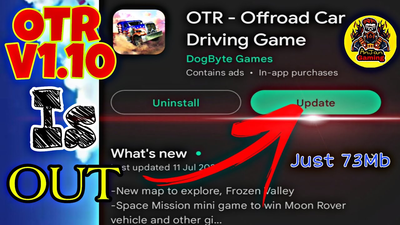 Off The Road New Version 1.10 Is Available In Play store😍